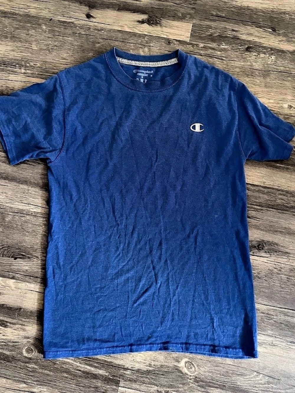 Champion Classic Jersey T-Shirt Blue Men's Medium